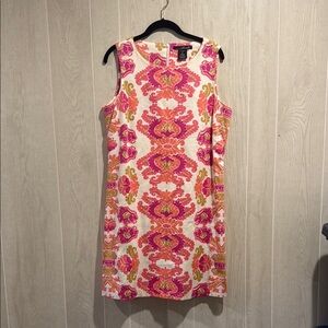 Willi Smith Sheath Floral Mini Dress